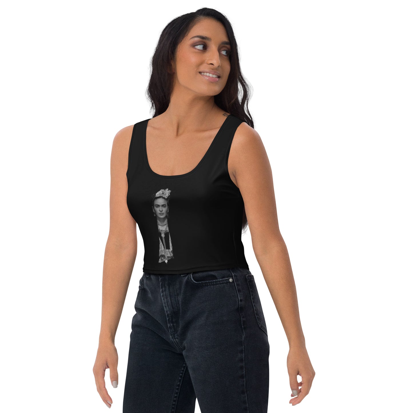 Snooty Fox Art Crop Top - Frida