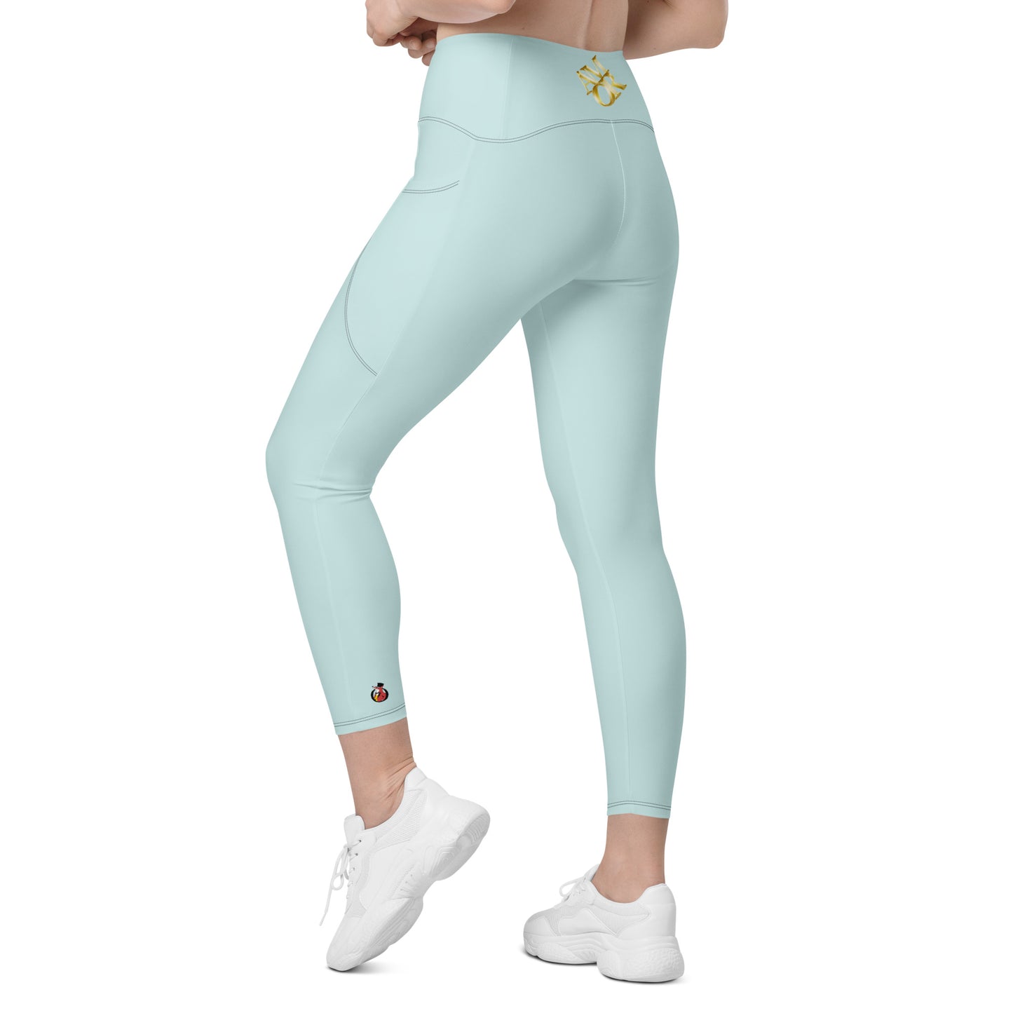 Snooty Fox Art Crossover Leggings with Pockets - AMOR Skylight