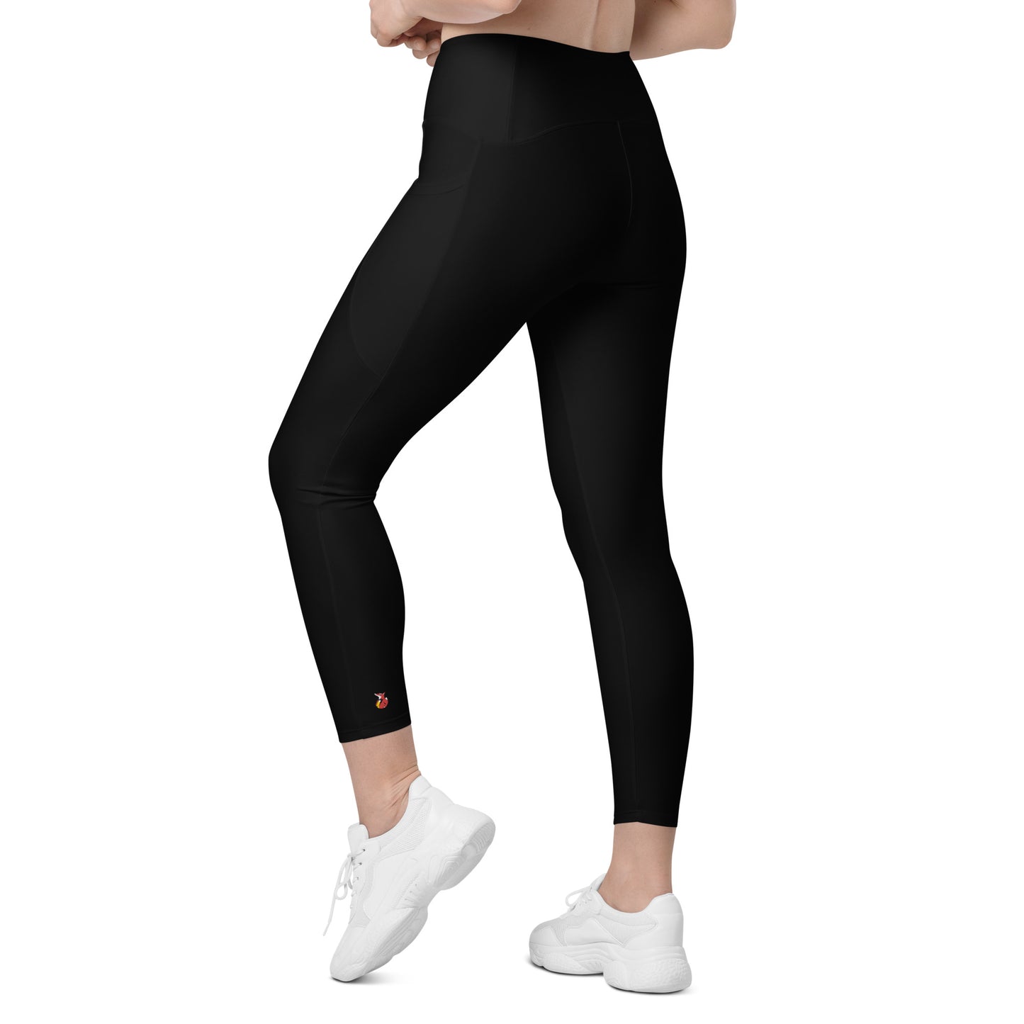 Snooty Fox Art Crossover Leggings with Pocket - Snooty Fox Art Logo
