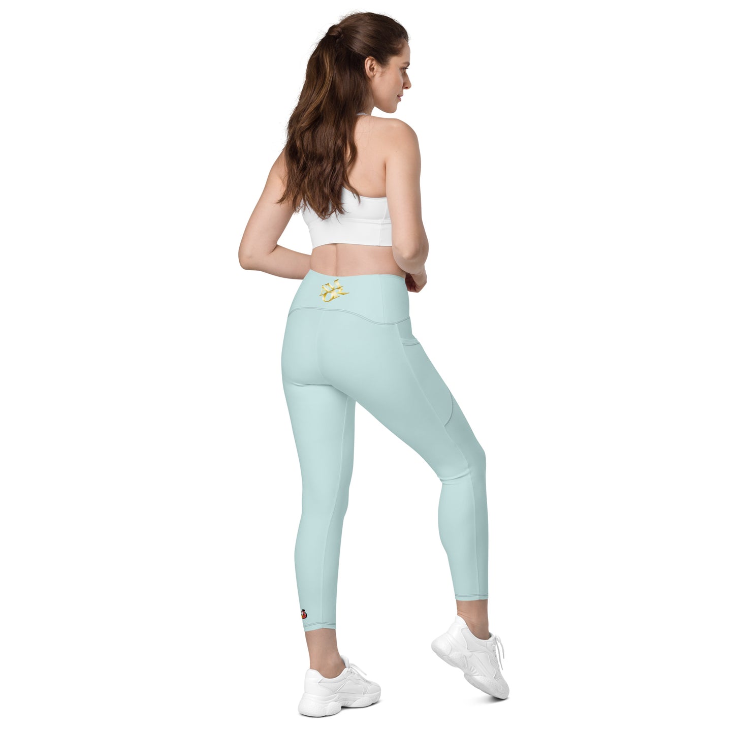 Snooty Fox Art Crossover Leggings with Pockets - AMOR Skylight