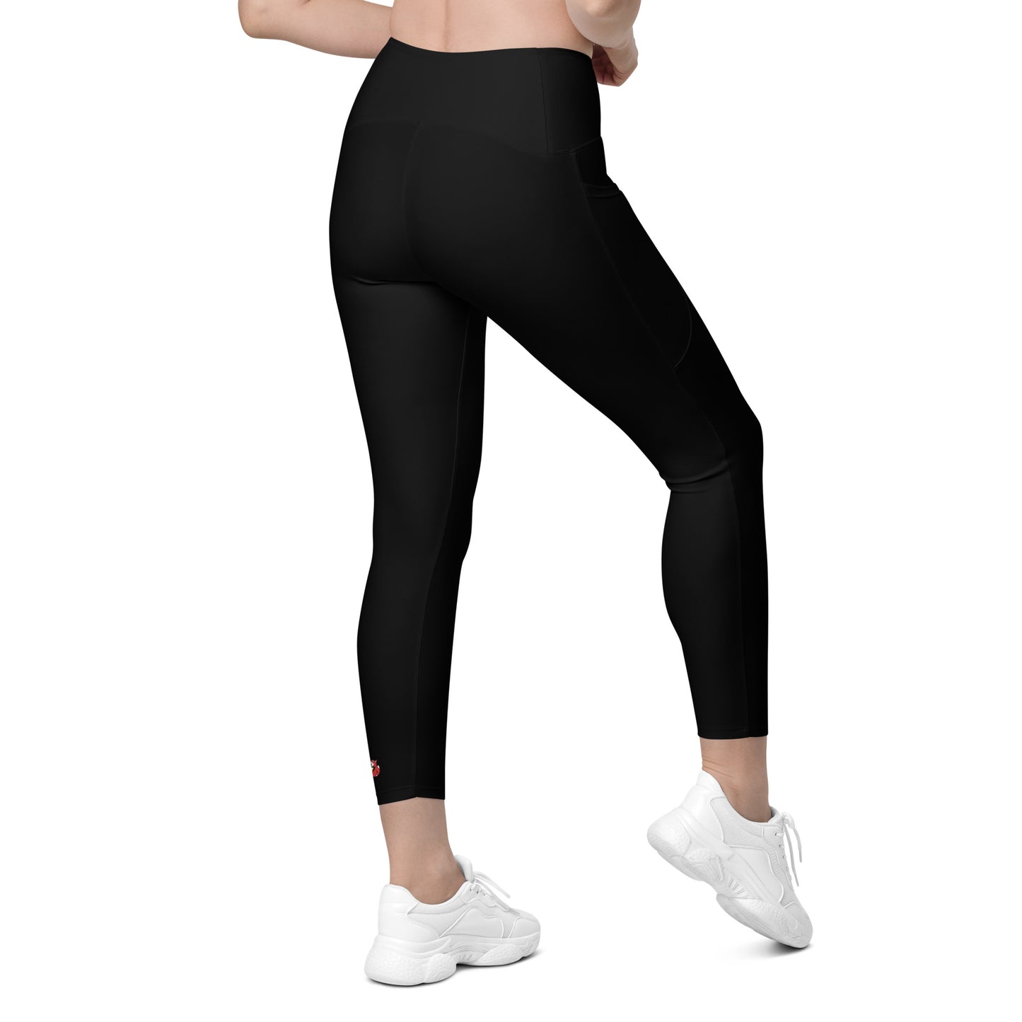 Snooty Fox Art Crossover Leggings with Pocket - Snooty Fox Art Logo