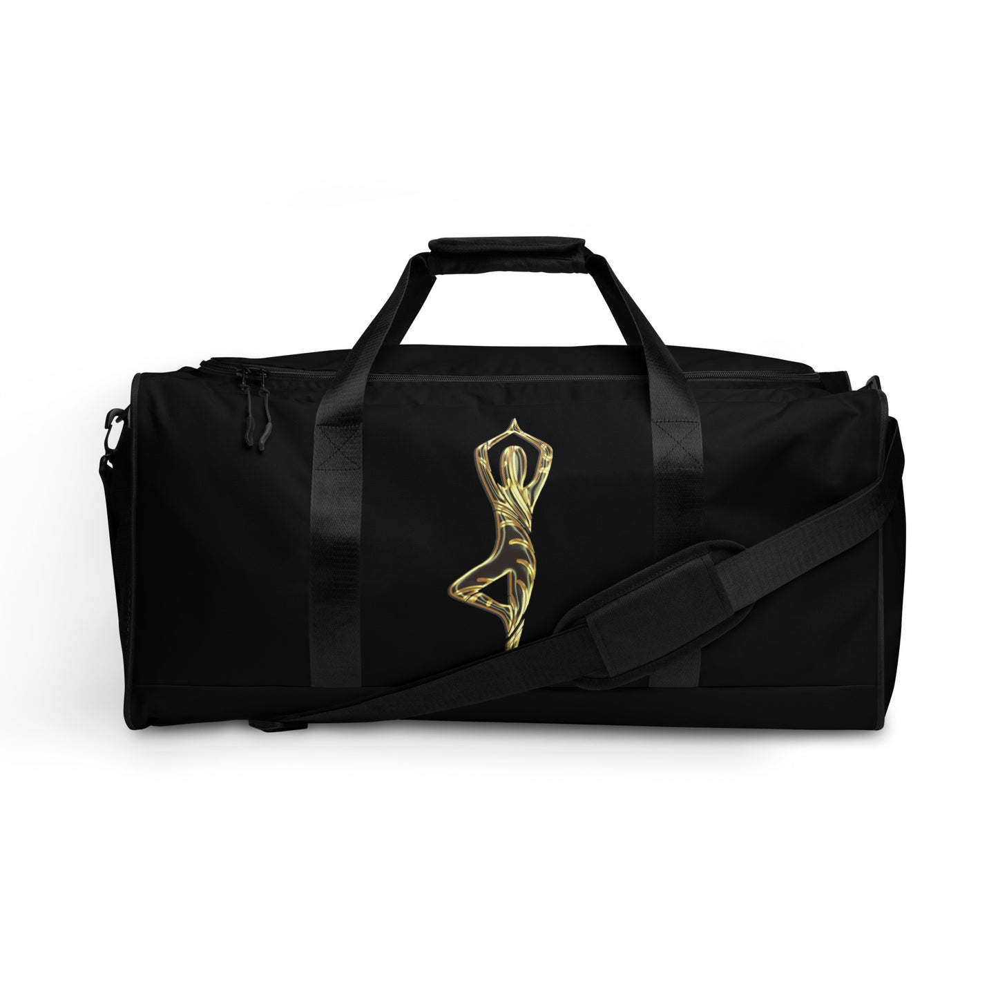 Snooty Fox Art Yoga Gear Duffle Bag - Yoga Logo