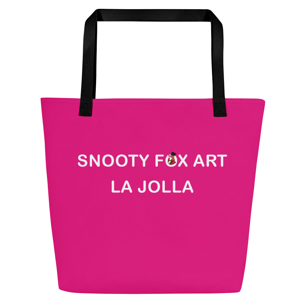 Snooty Fox Art Everyday Tote Bag - Snooty Fox Art La Jolla
