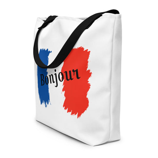 Snooty Fox Art Everyday Tote Bag - Bonjour