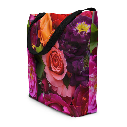 Snooty Fox Art Everyday Tote Bag - Mixed Roses