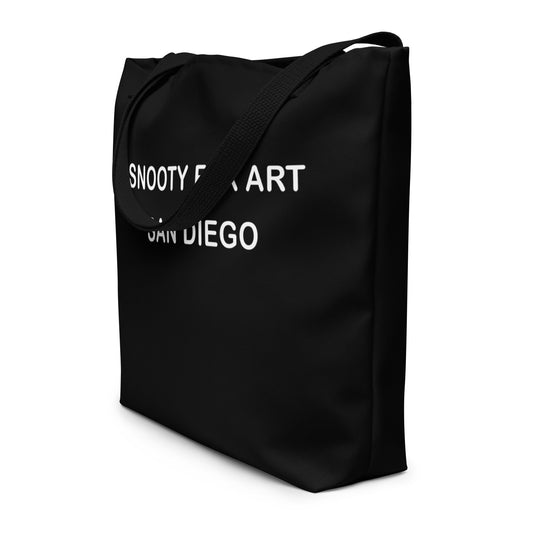 Snooty Fox Art Everyday Tote Bag - Snooty Fox Art Black