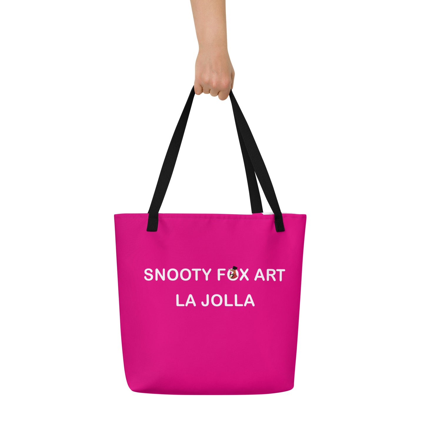 Snooty Fox Art Everyday Tote Bag - Snooty Fox Art La Jolla