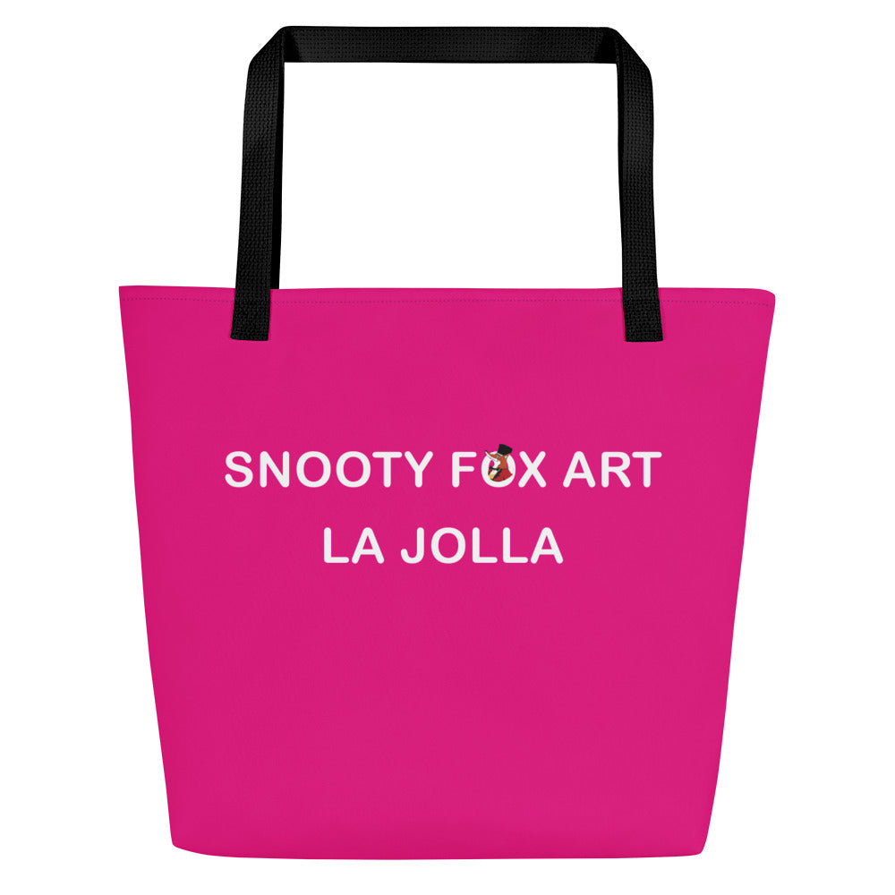 Snooty Fox Art Everyday Tote Bag - Snooty Fox Art La Jolla