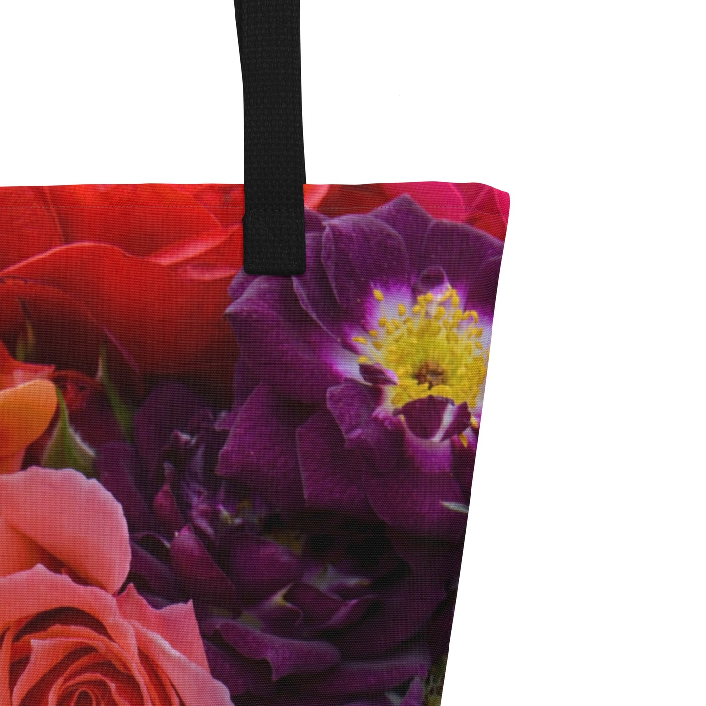 Snooty Fox Art Everyday Tote Bag - Mixed Roses