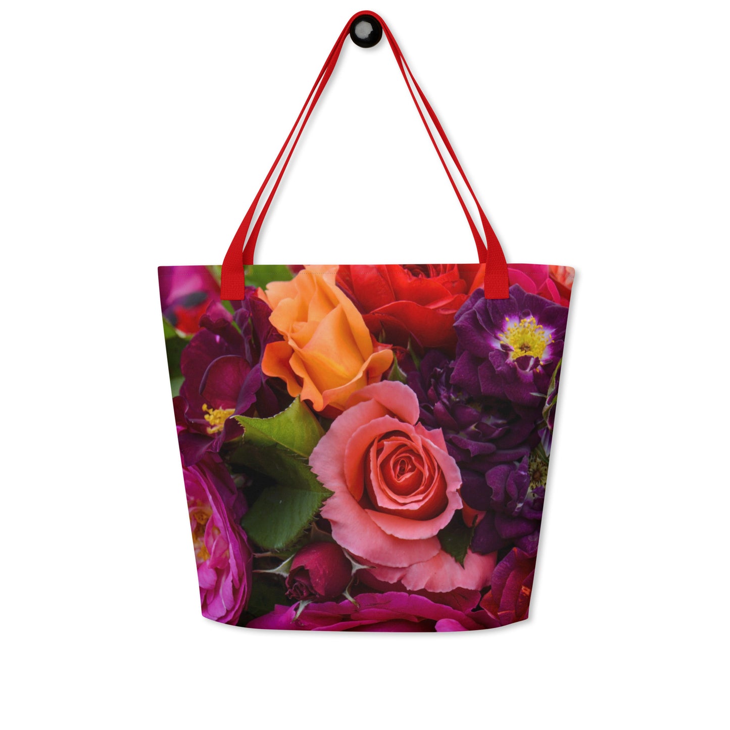 Snooty Fox Art Everyday Tote Bag - Mixed Roses