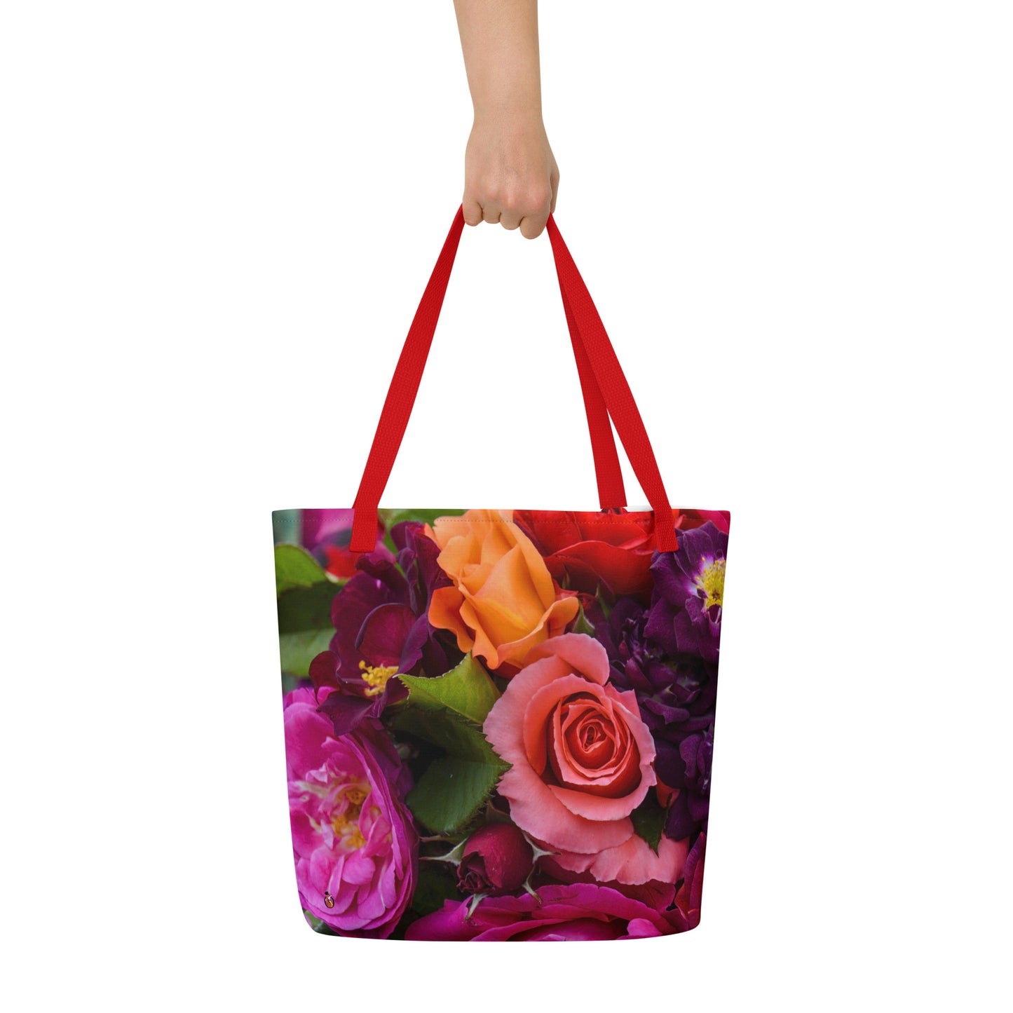Snooty Fox Art Everyday Tote Bag - Mixed Roses