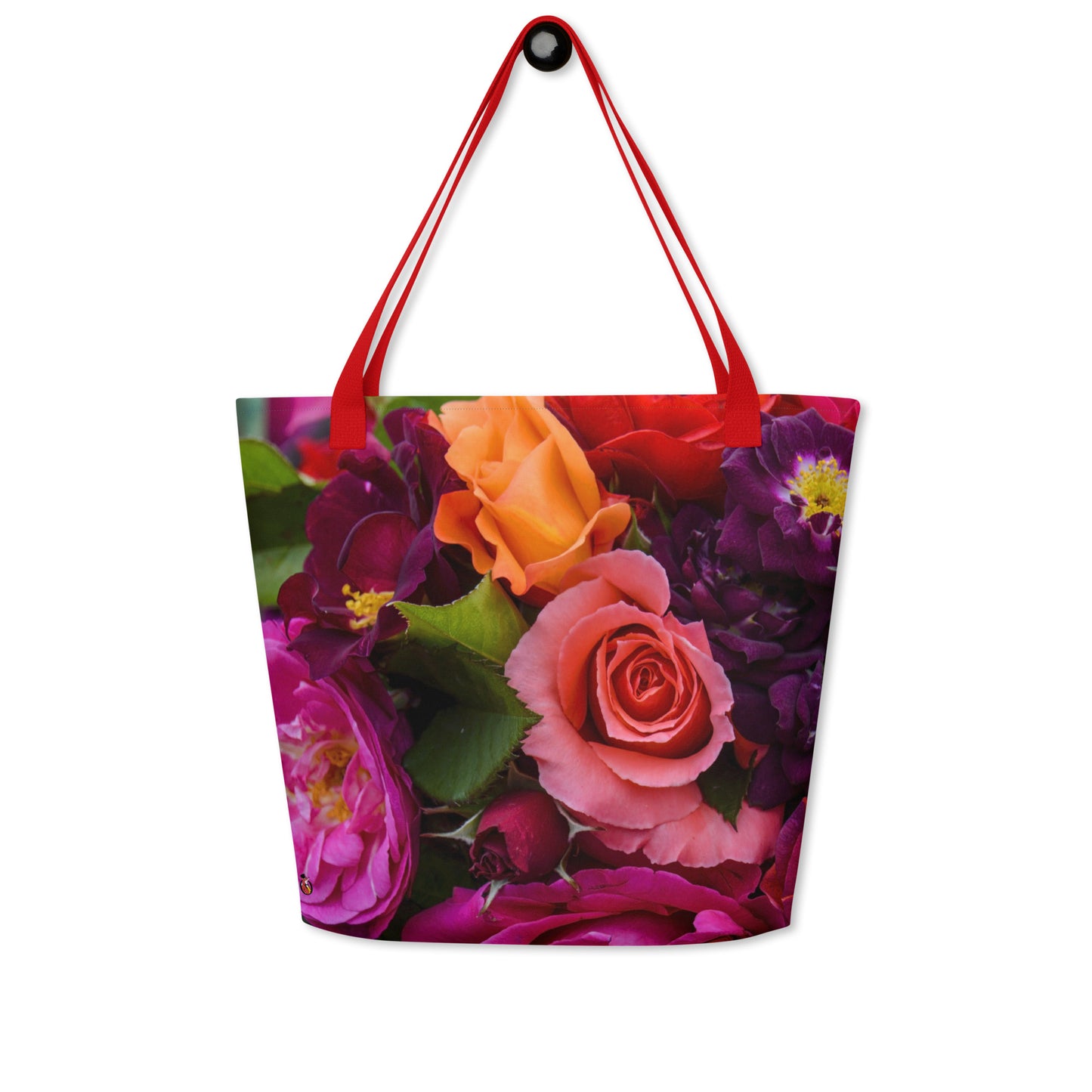 Snooty Fox Art Everyday Tote Bag - Mixed Roses