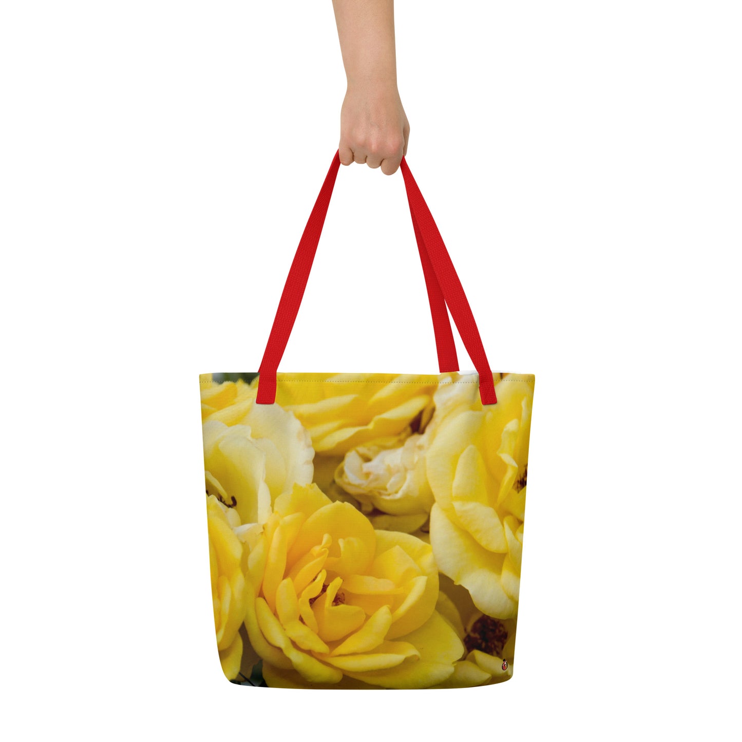 Snooty Fox Art Everyday Tote Bag - Yellow Roses