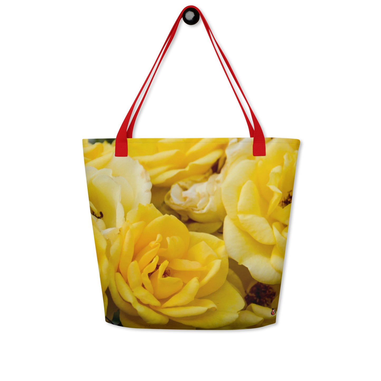 Snooty Fox Art Everyday Tote Bag - Yellow Roses