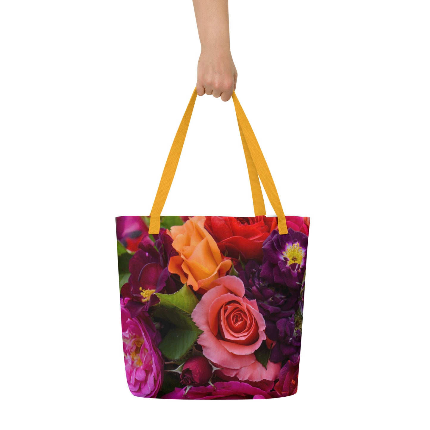 Snooty Fox Art Everyday Tote Bag - Mixed Roses