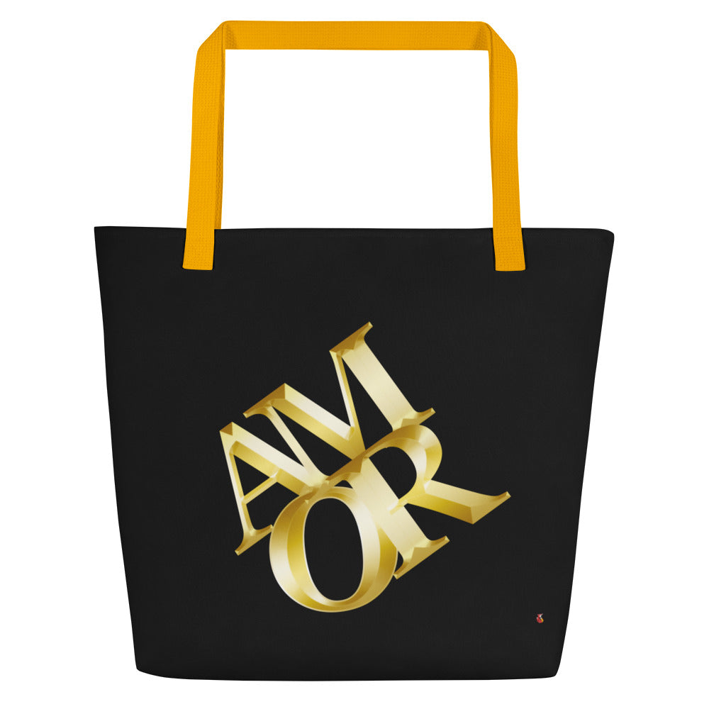 Snooty Fox Art Everyday Tote Bag - AMOR