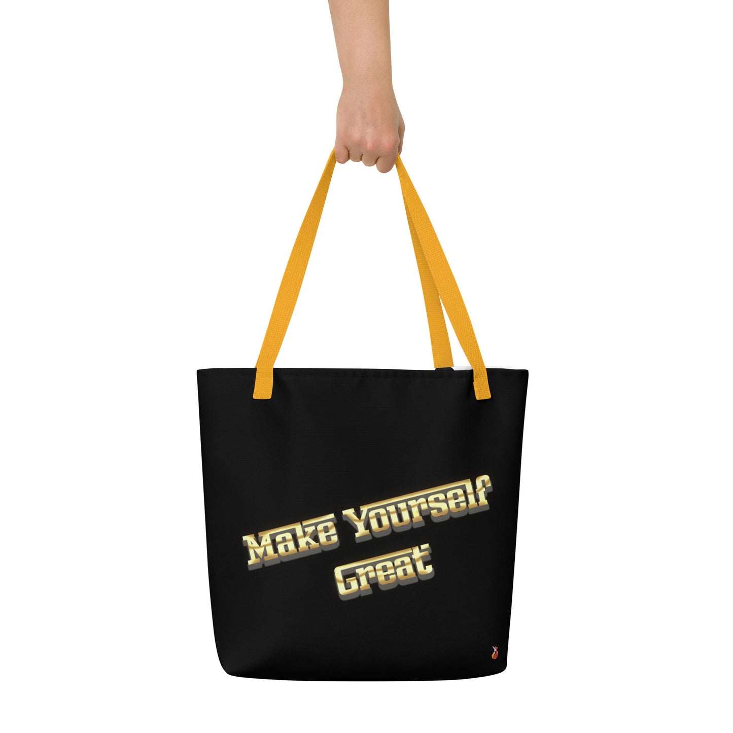 Snooty Fox Art Everyday Tote Bag - Make Yourself Great