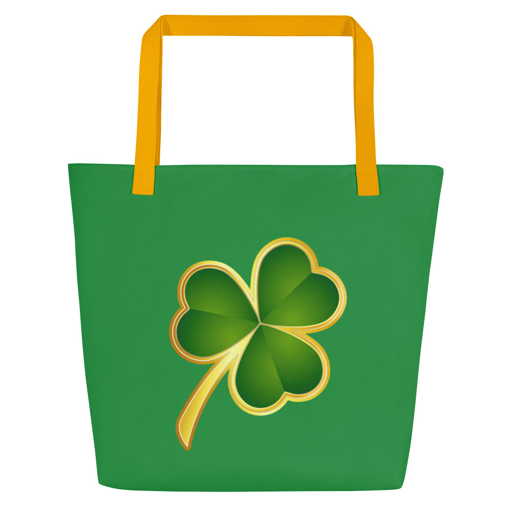 Snooty Fox Art Everyday Tote Bag - Irish Clover