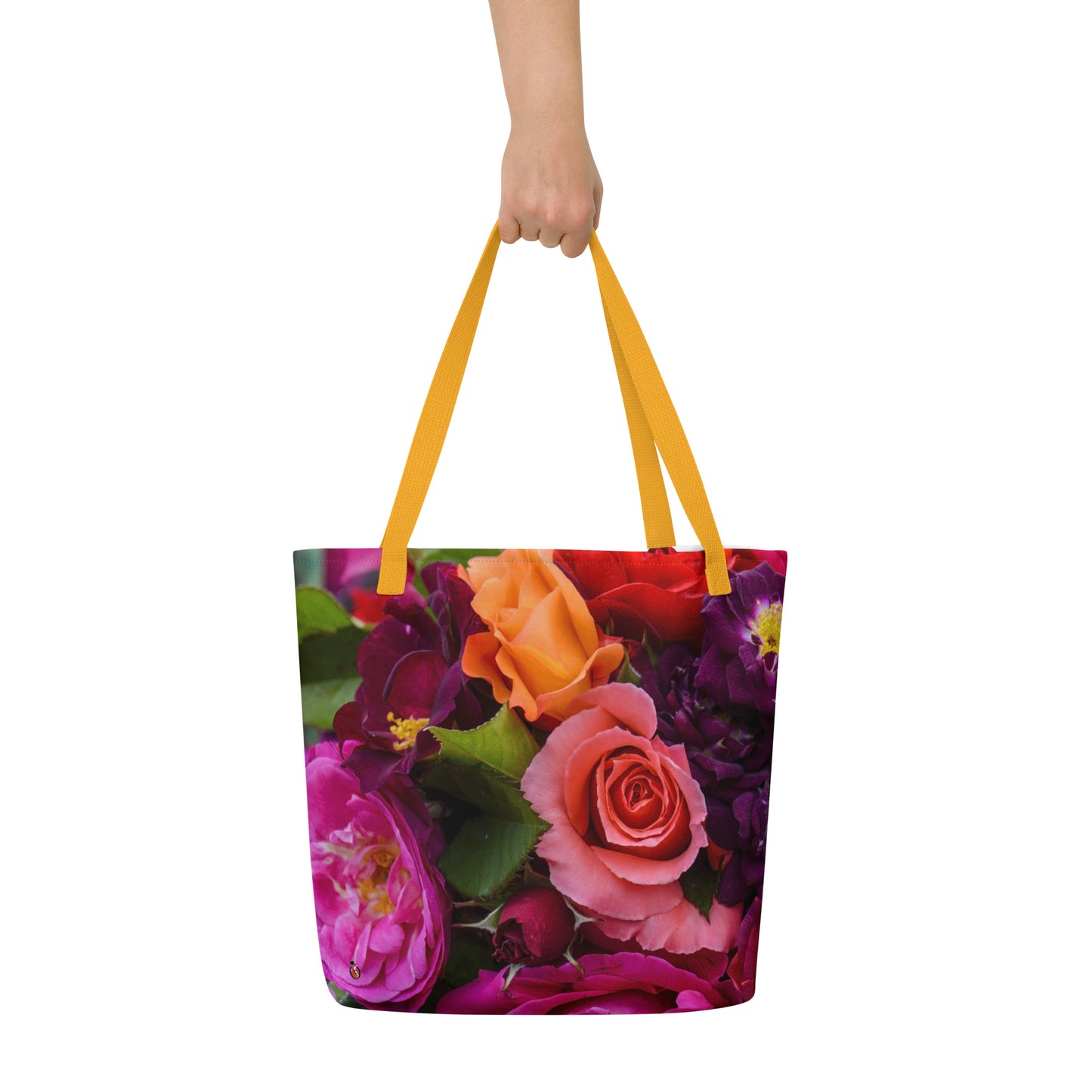 Snooty Fox Art Everyday Tote Bag - Mixed Roses