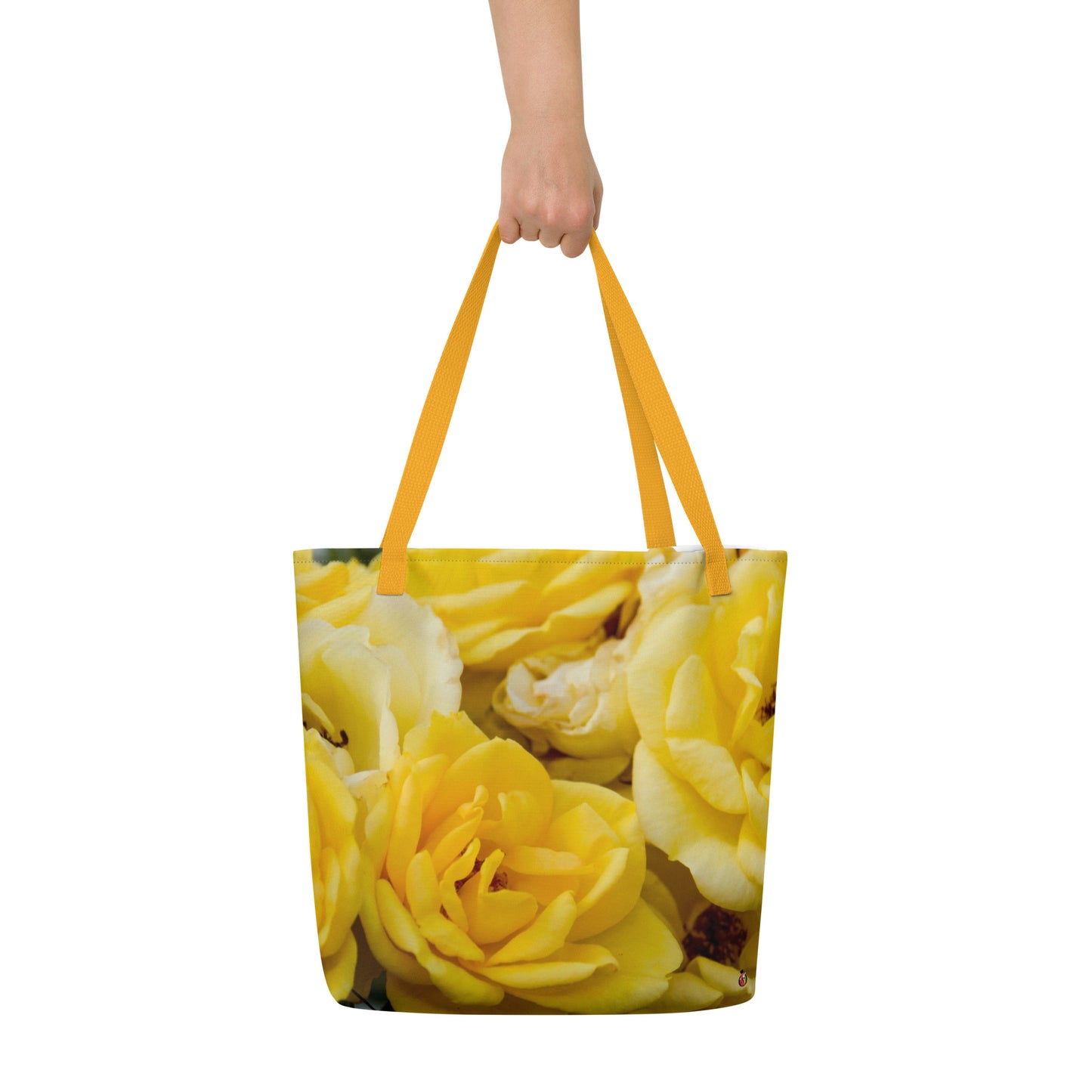 Snooty Fox Art Everyday Tote Bag - Yellow Roses