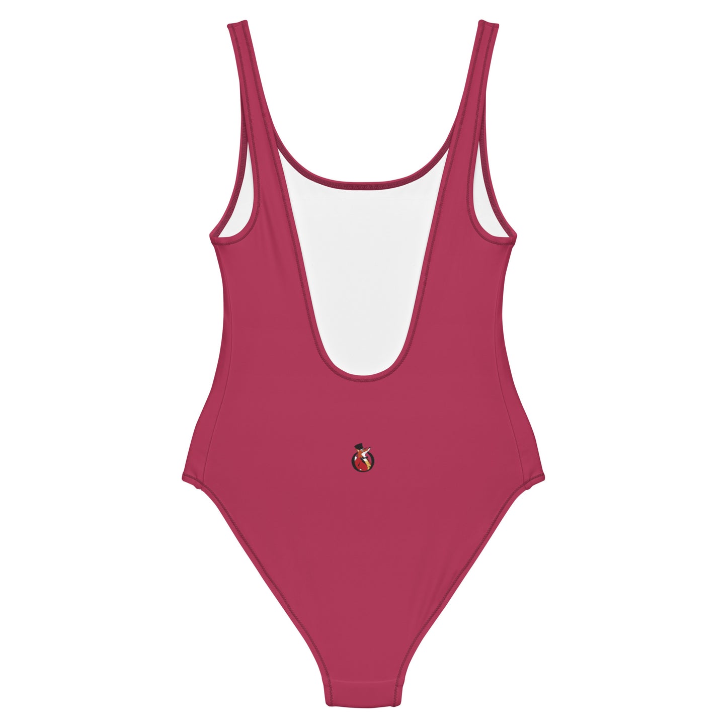 Snooty Fox Art One-Piece Swimsuit - Viva Magenta