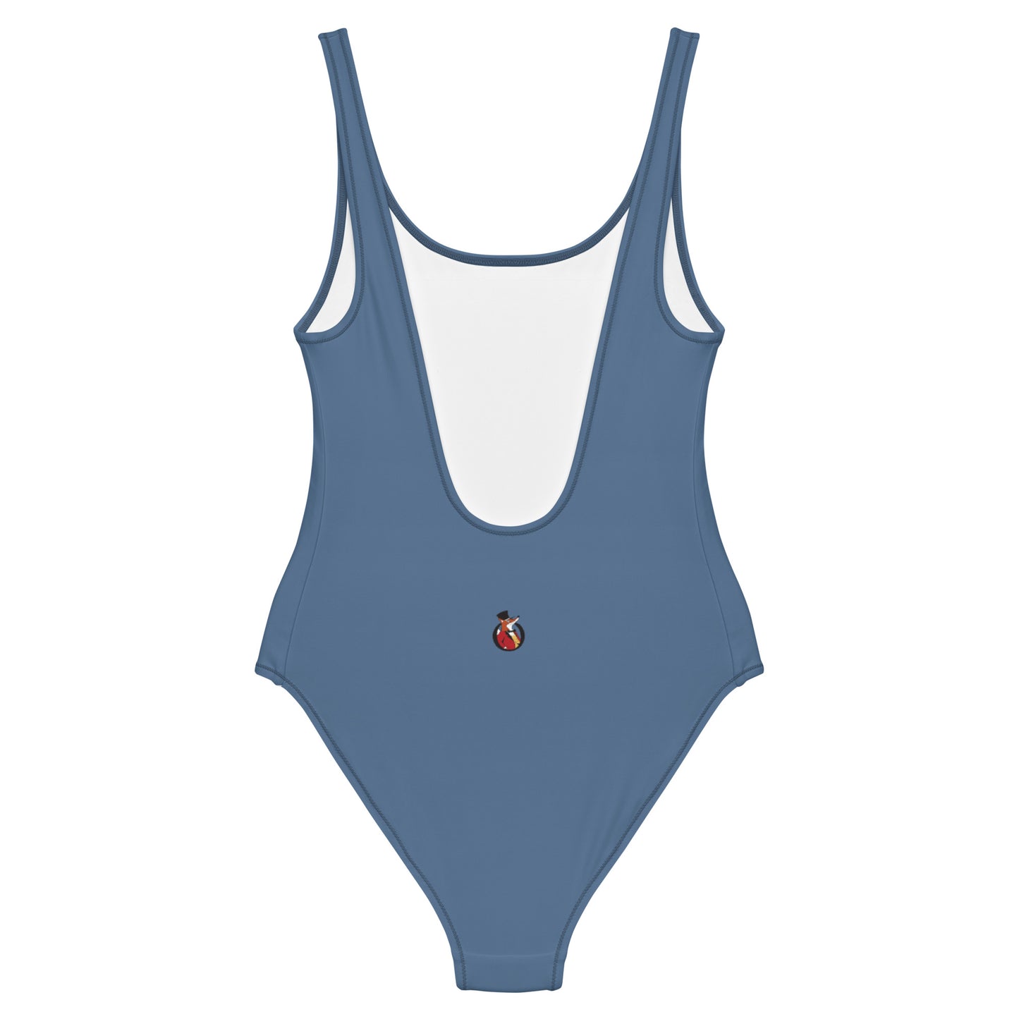 Snooty Fox Art One-Piece Swimsuit - Blue Perennial