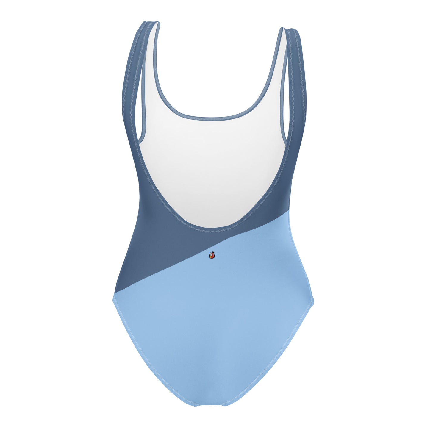 Snooty Fox Art Swimsuit - Sexy Eyes Blue on Blue