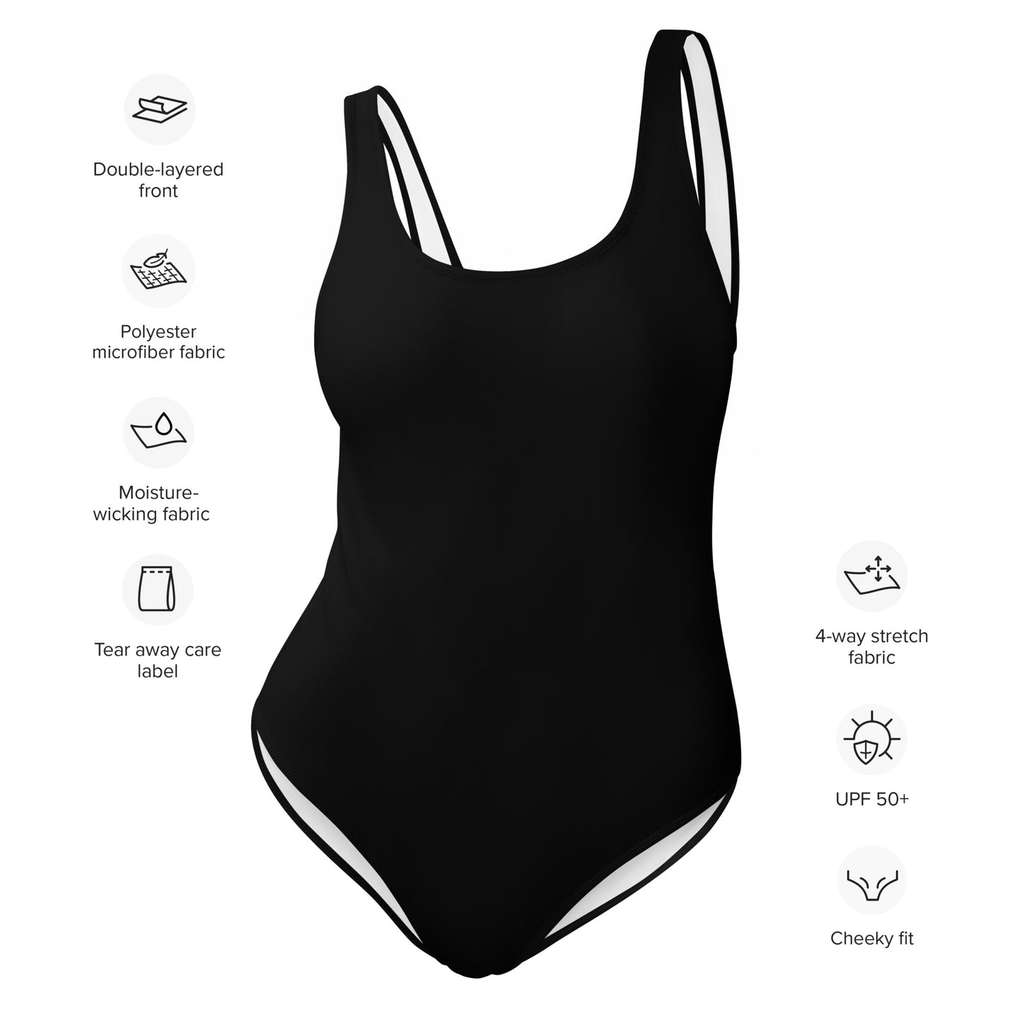 Snooty Fox Art One-Piece Swimsuit - Snooty Fox Art Logo