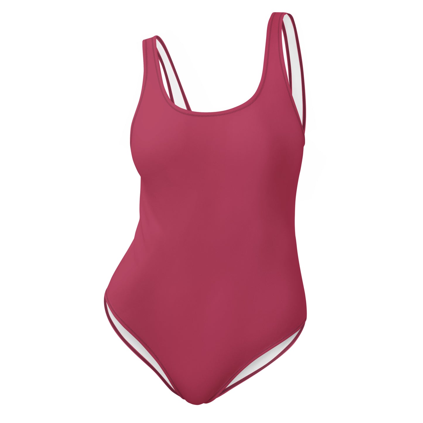 Snooty Fox Art One-Piece Swimsuit - Viva Magenta