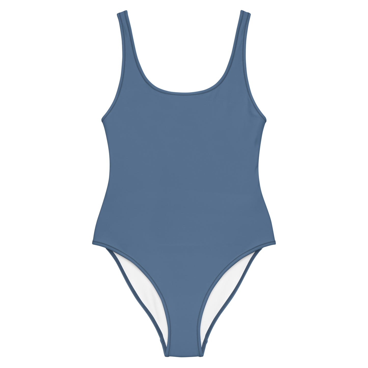 Snooty Fox Art One-Piece Swimsuit - Blue Perennial