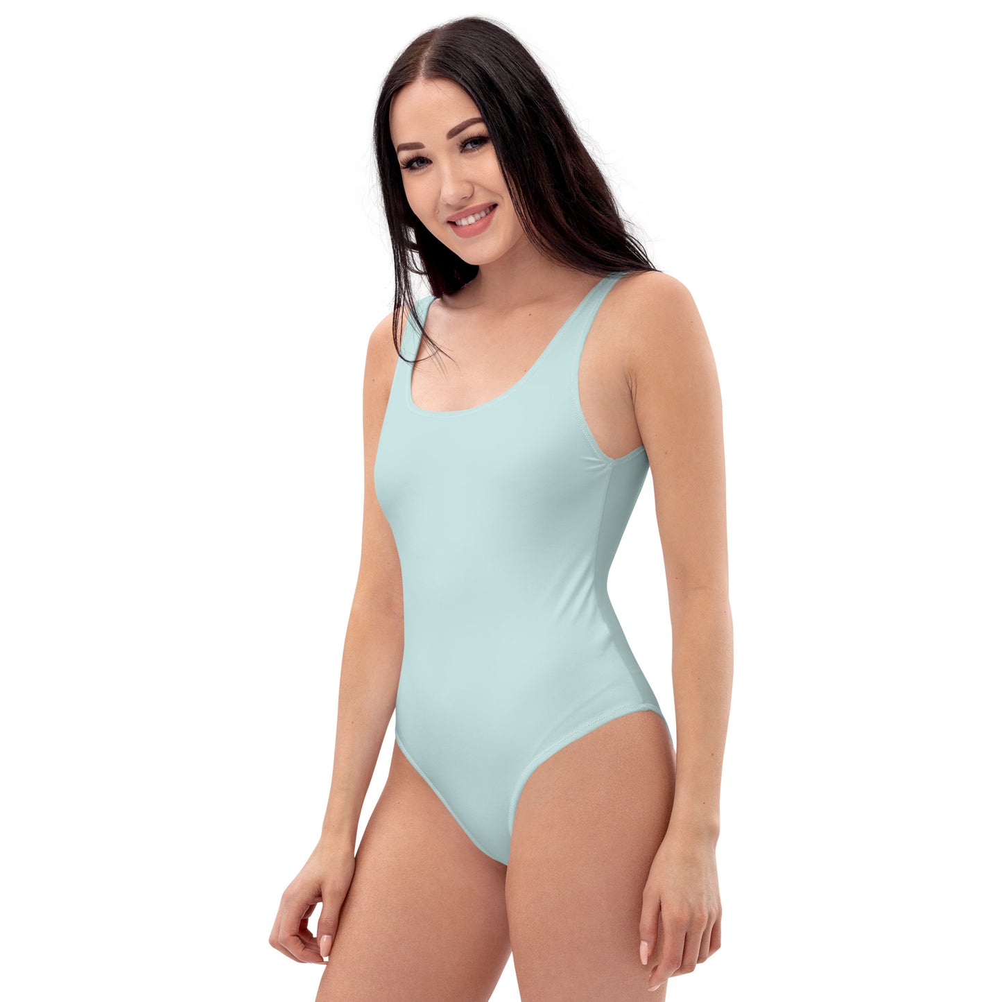Snooty Fox Art One-Piece Swimsuit - Skylight