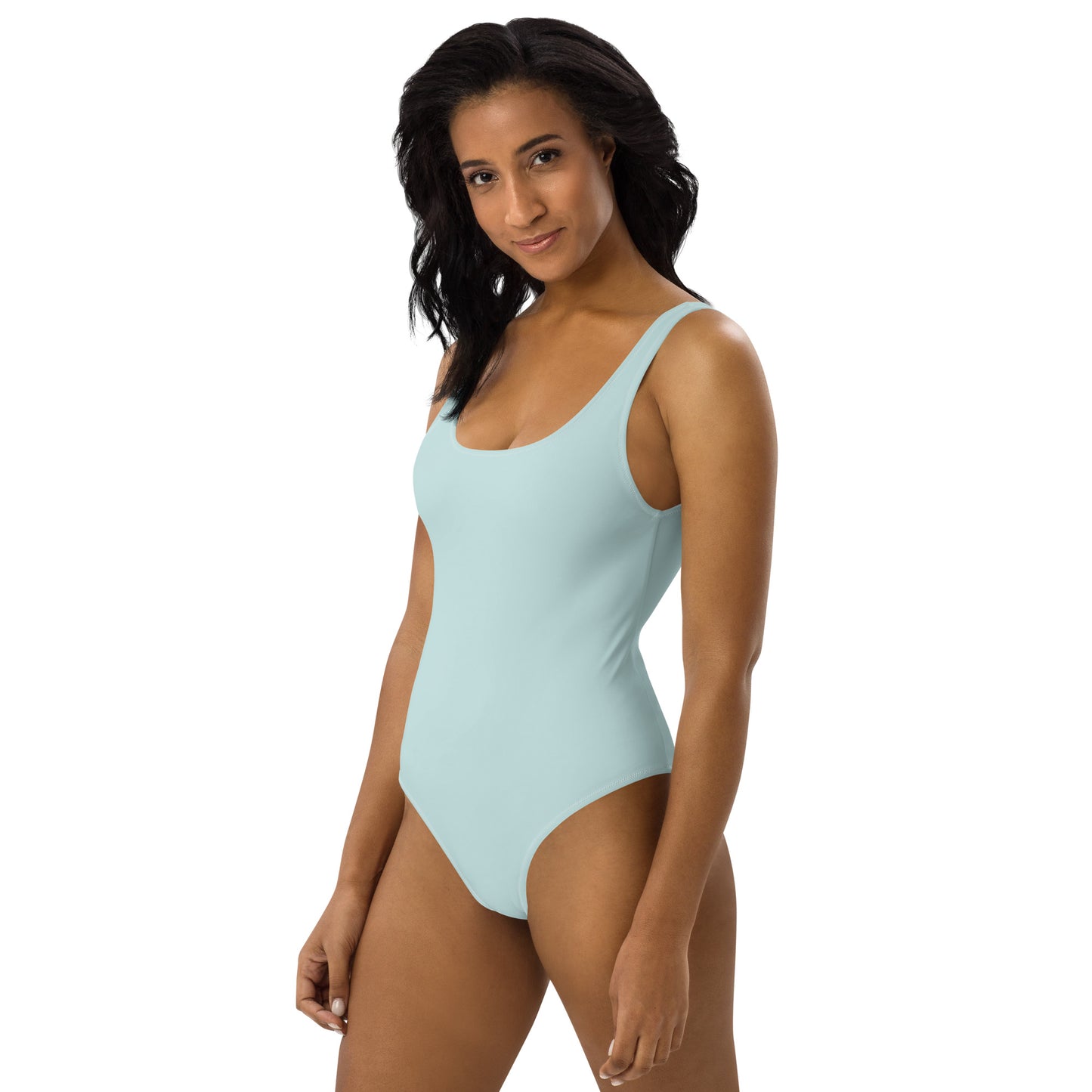 Snooty Fox Art One-Piece Swimsuit - Skylight