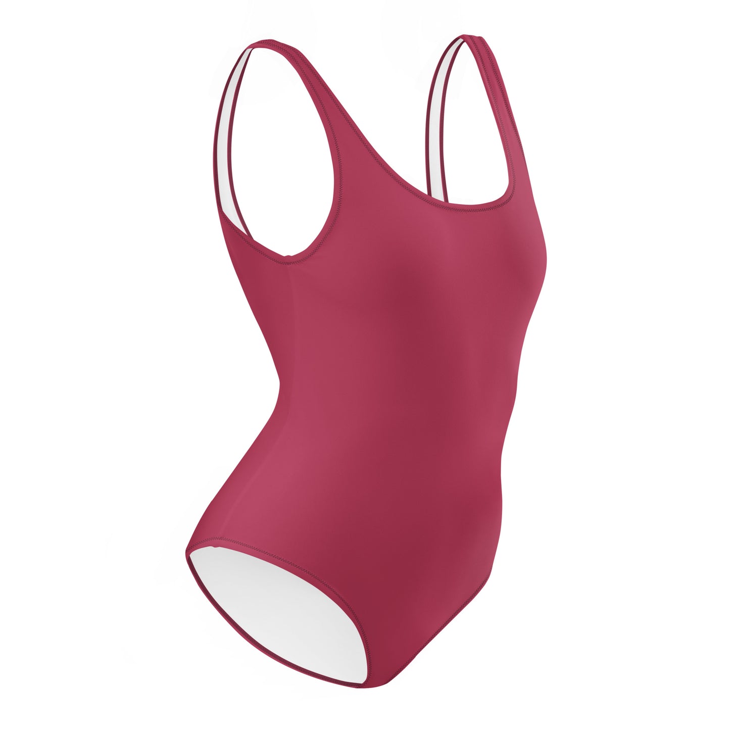 Snooty Fox Art One-Piece Swimsuit - Viva Magenta