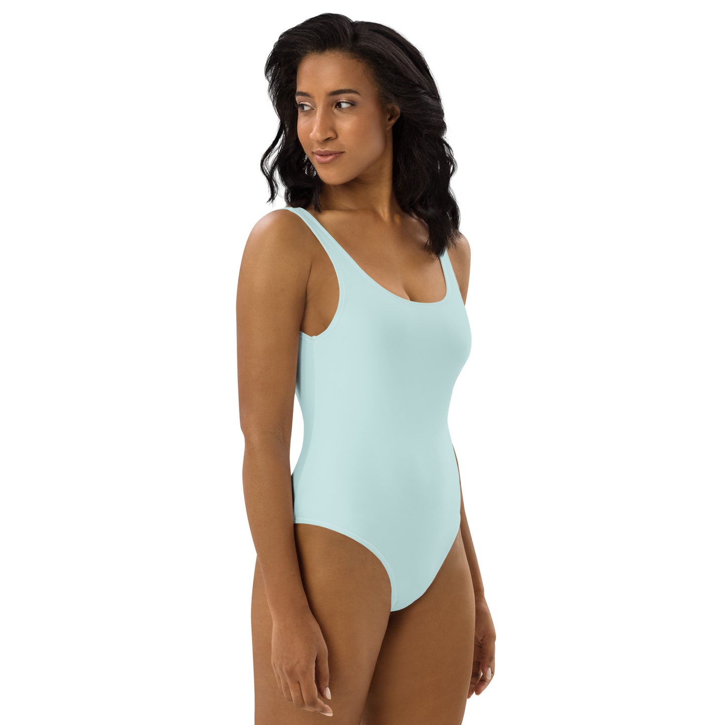 Snooty Fox Art One-Piece Swimsuit - Skylight