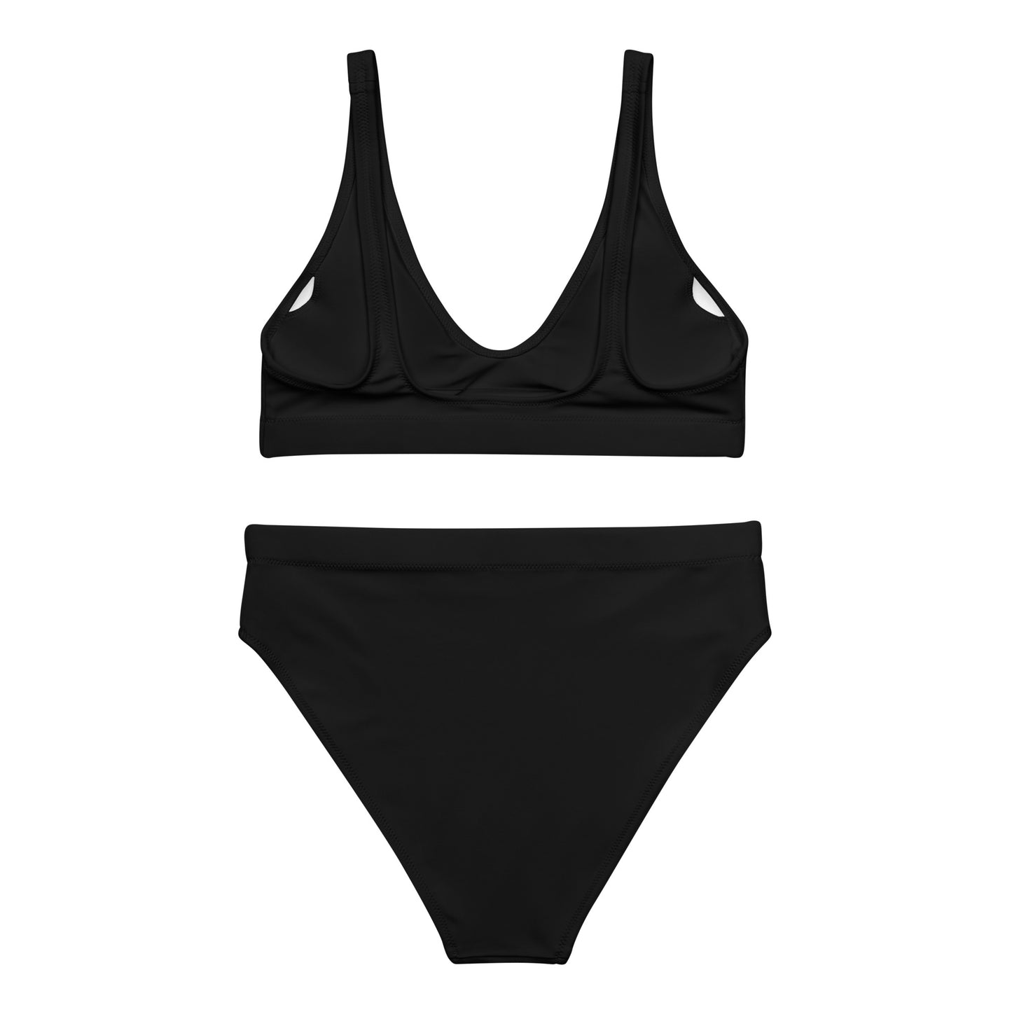 Snooty Fox Art High-Waisted Bikini - Little Black Bikini