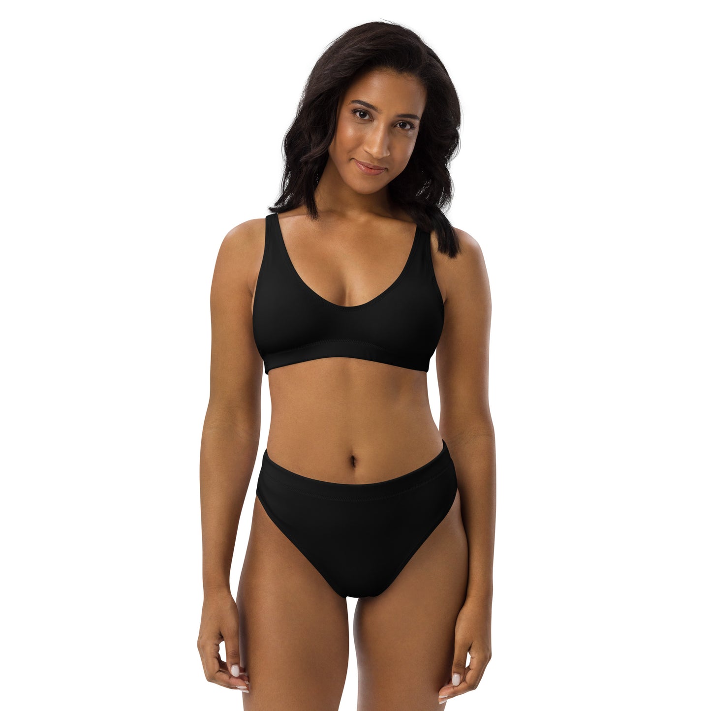 Snooty Fox Art High-Waisted Bikini - Little Black Bikini