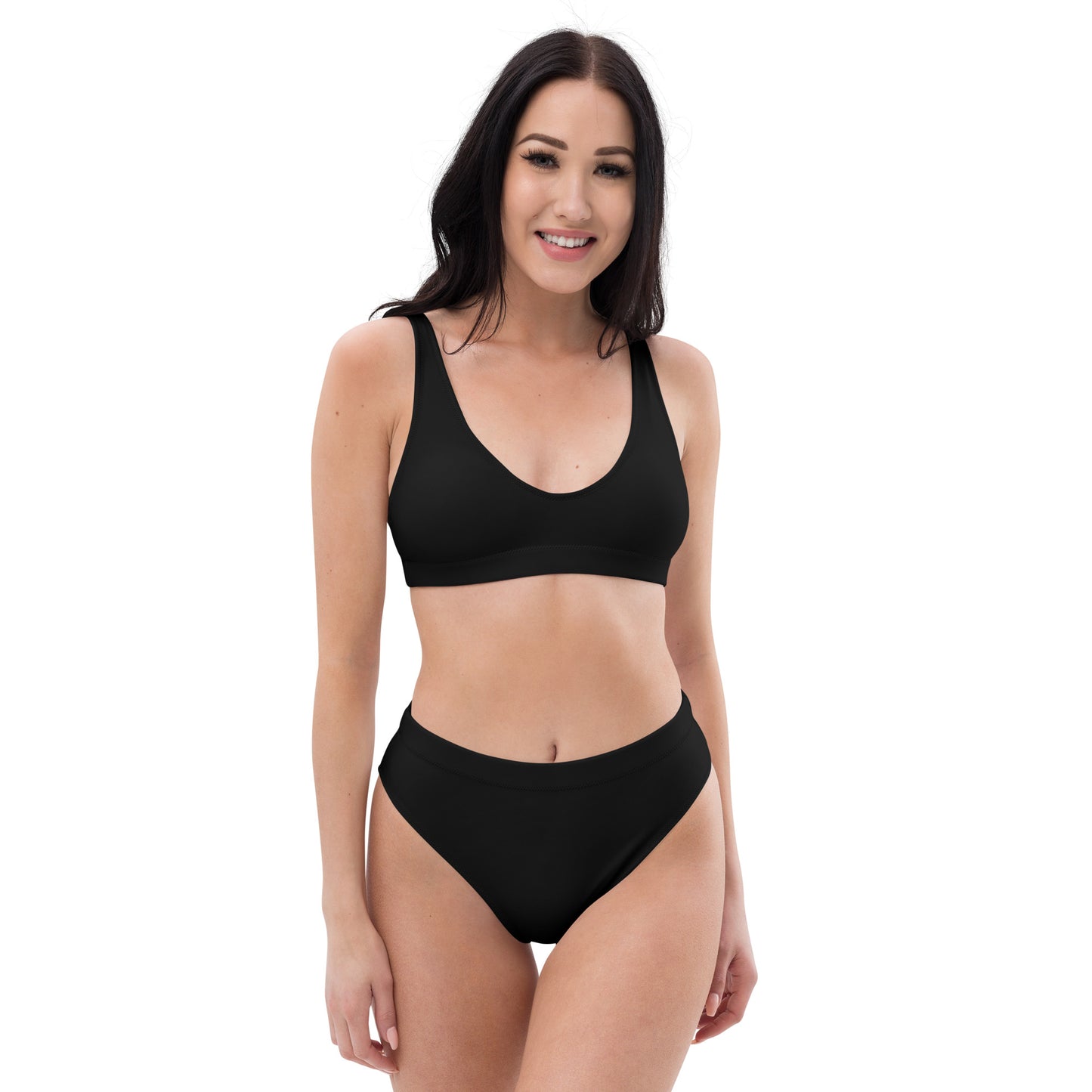 Snooty Fox Art High-Waisted Bikini - Little Black Bikini