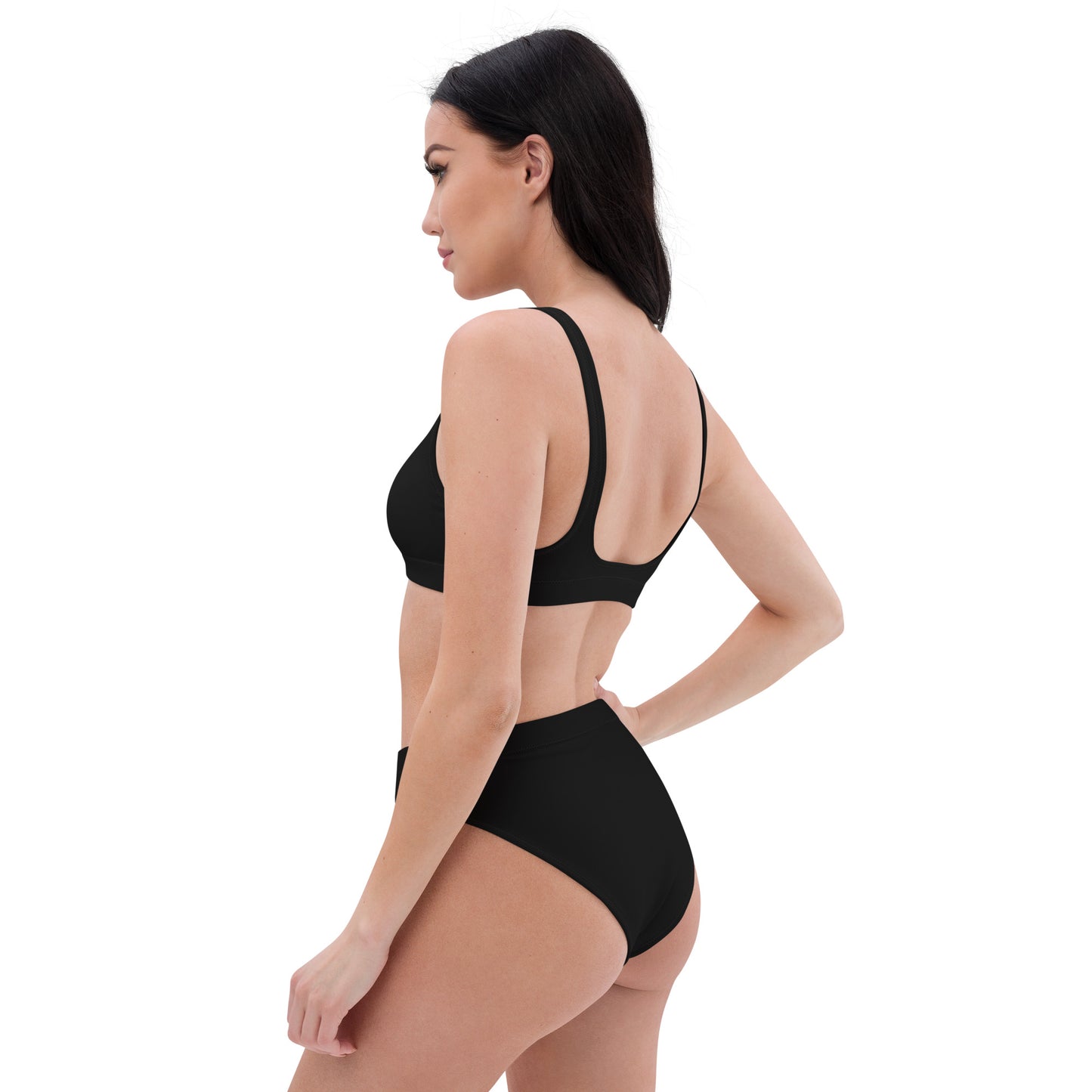 Snooty Fox Art High-Waisted Bikini - Little Black Bikini