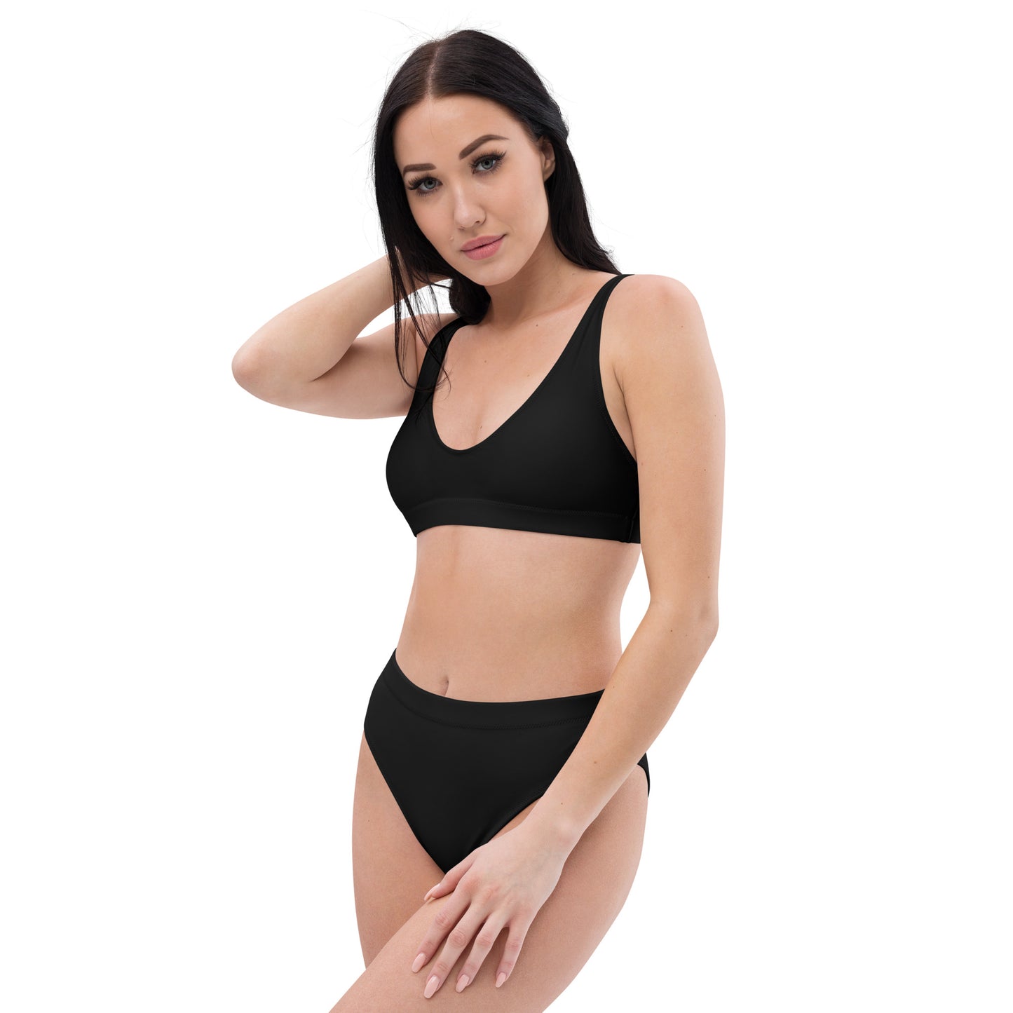 Snooty Fox Art High-Waisted Bikini - Little Black Bikini