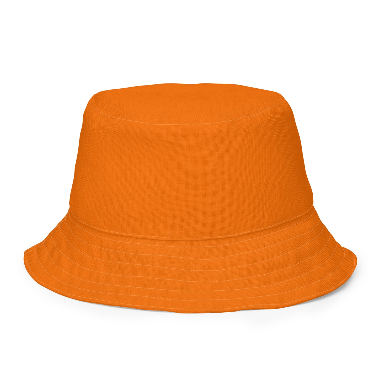 Snooty Fox Art Reversible Bucket Hat - Beet Root / Tangelo