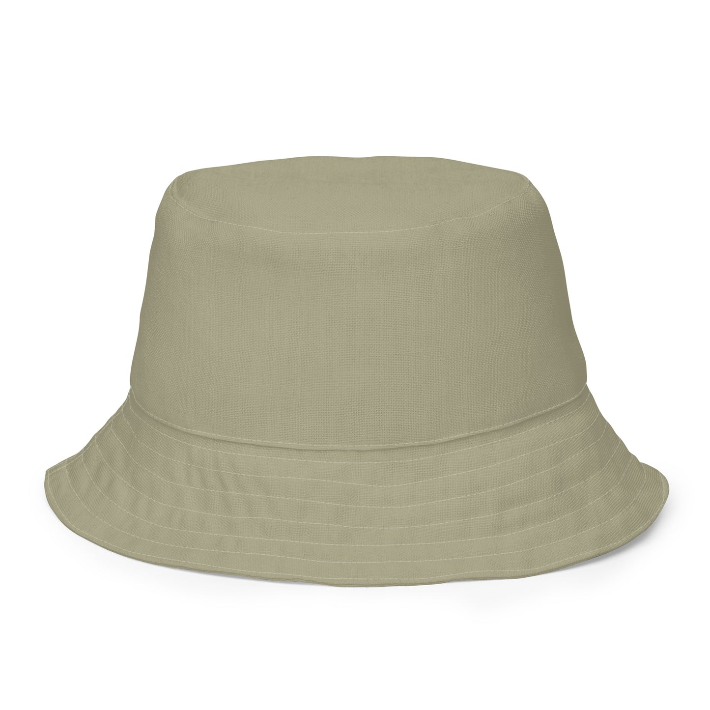 Snooty Fox Art Reversible Bucket Hat - Empire Yellow / Leak Green
