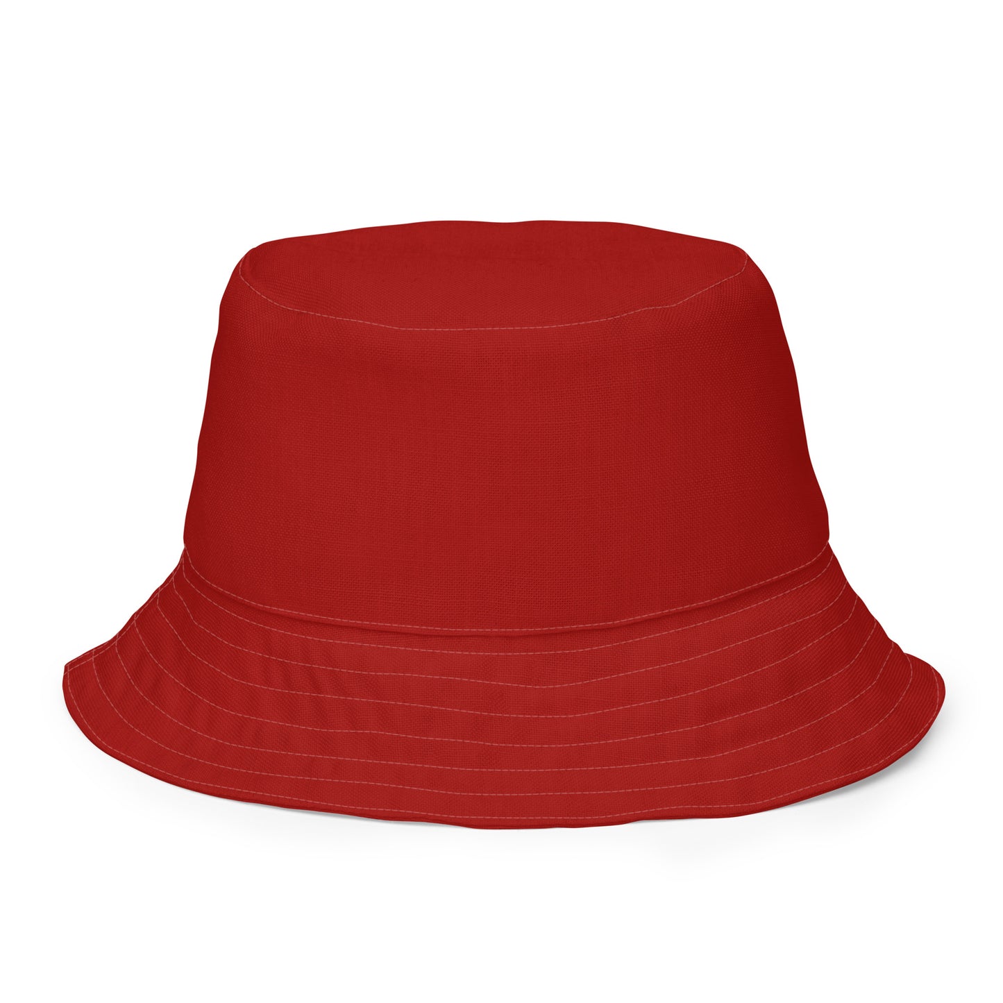 Snooty Fox Art Reversible Bucket Hat - Red Devil