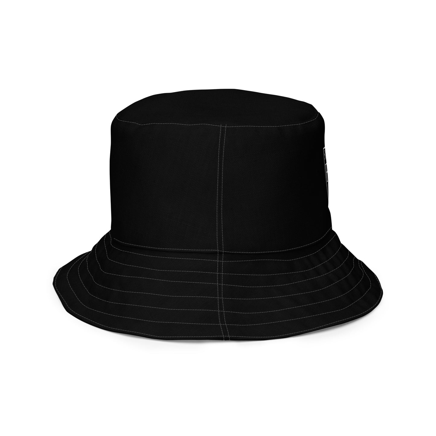 Snooty Fox Art Reversible Bucket Hat - Red Devil