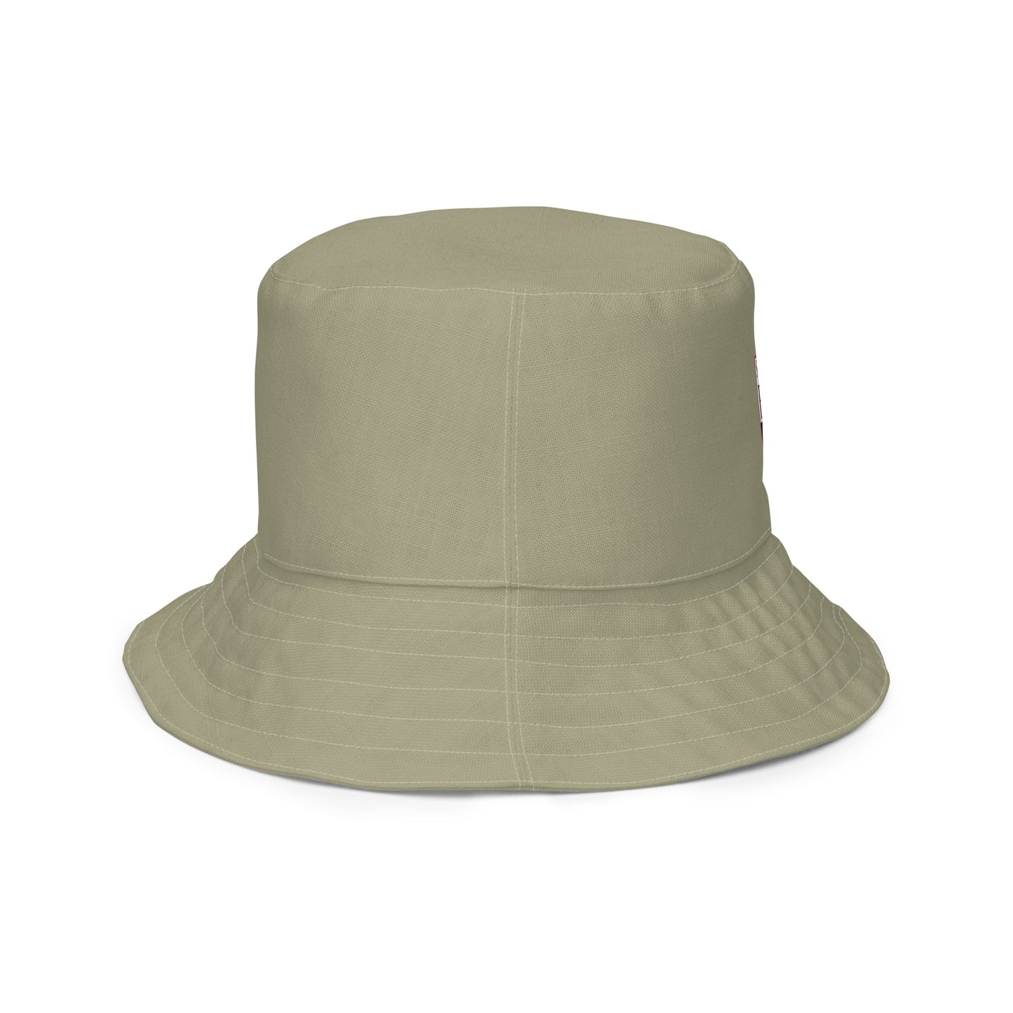 Snooty Fox Art Reversible Bucket Hat - Empire Yellow / Leak Green
