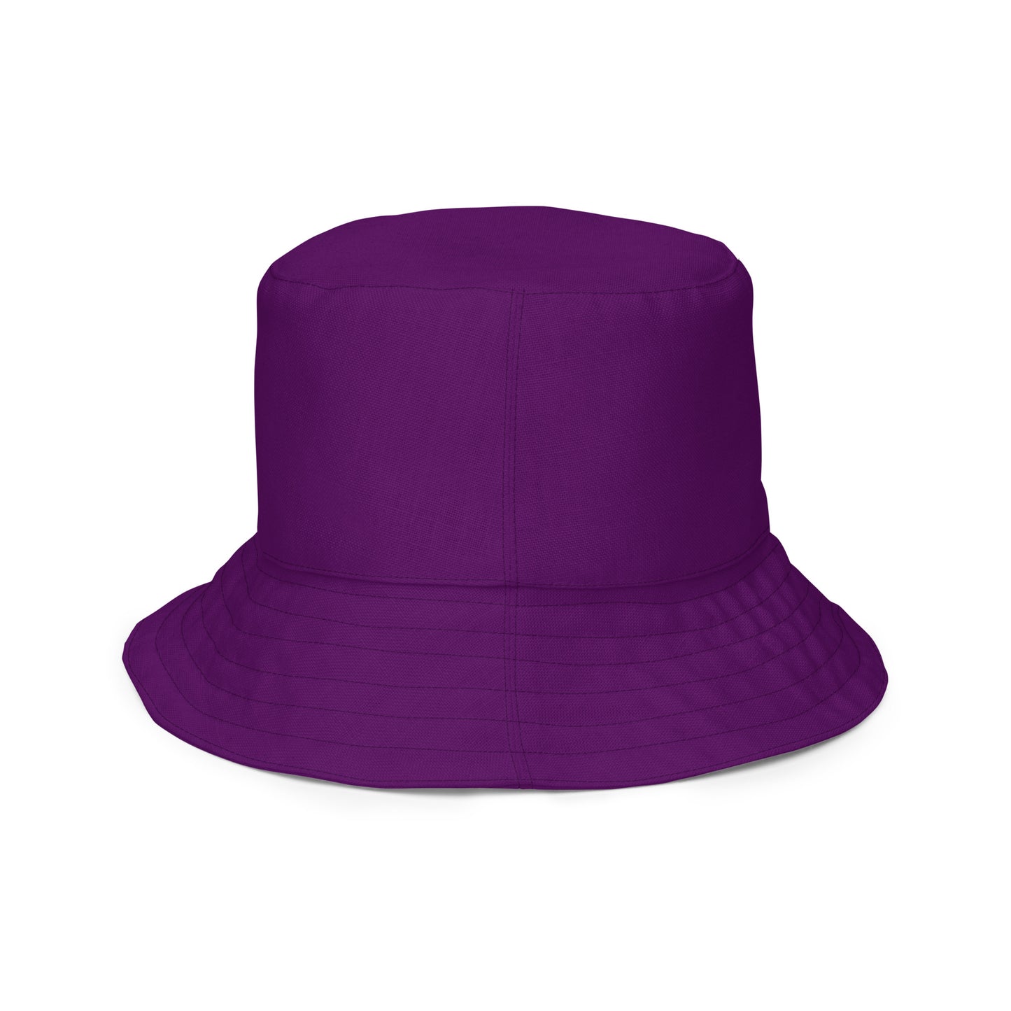 Snooty Fox Art Reversible Bucket Hat - Deep Purple and Style Logo & SA