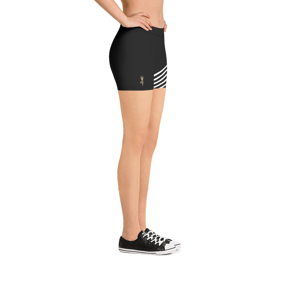 Snooty Fox Art Everyday Shorts - Yoga Logo