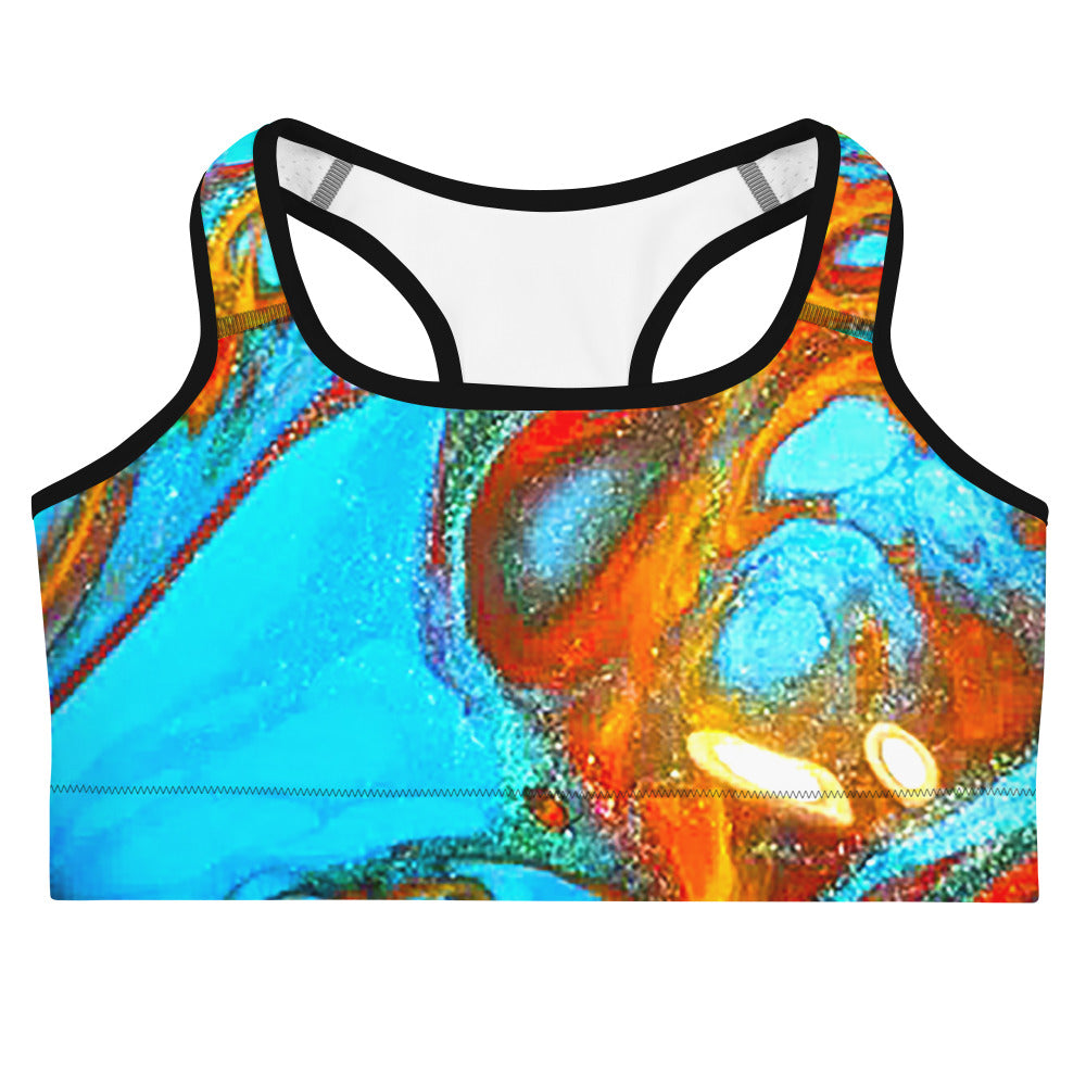 Snooty Fox Sports Bra - Romero Pattern