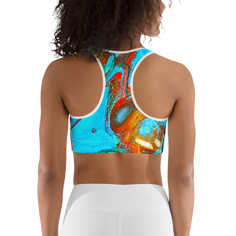 Snooty Fox Sports Bra - Romero Pattern