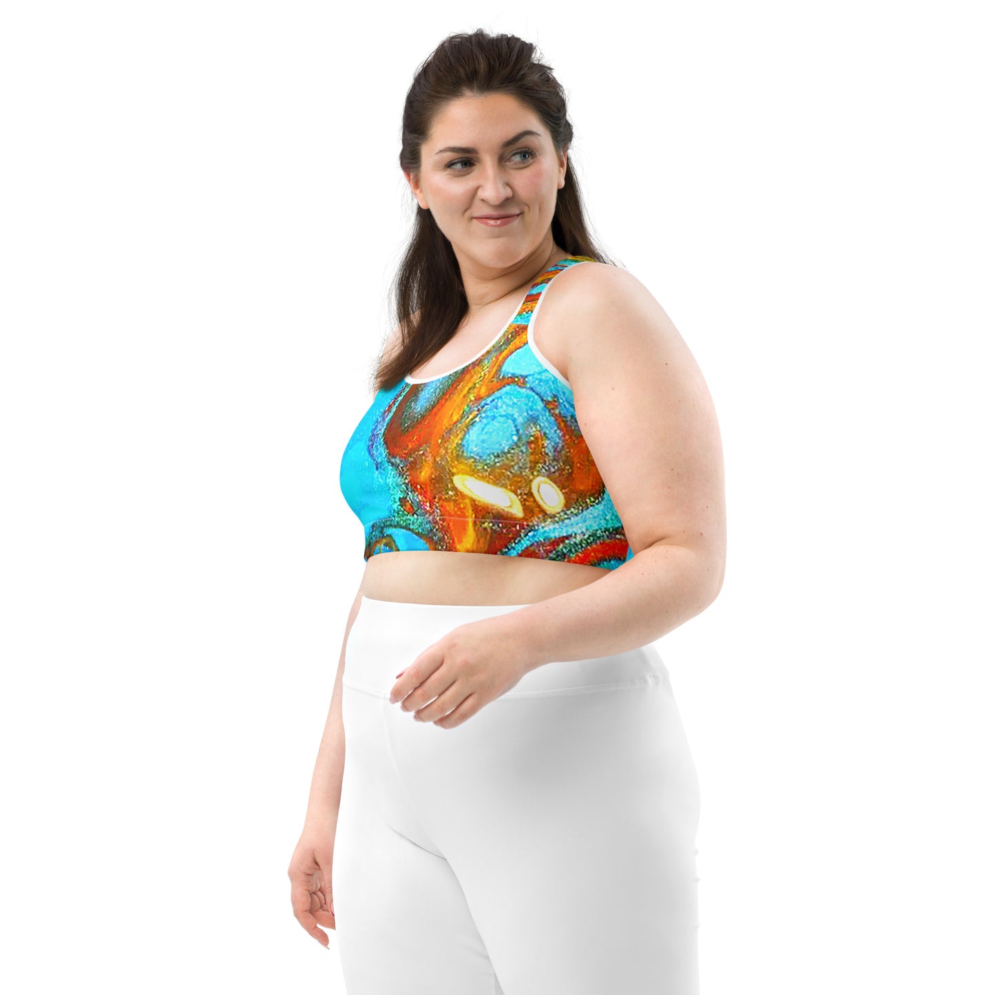 Snooty Fox Sports Bra - Romero Pattern