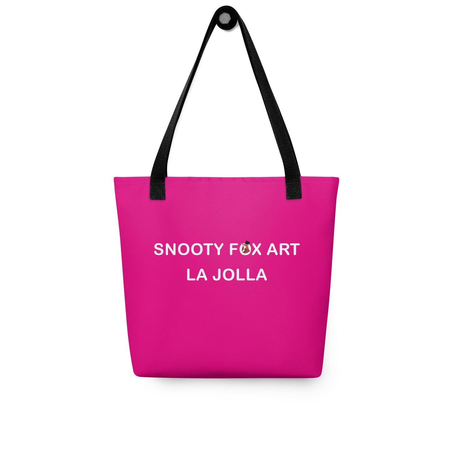Snooty Fox Art Tote Bag - Mexico Pink La Jolla